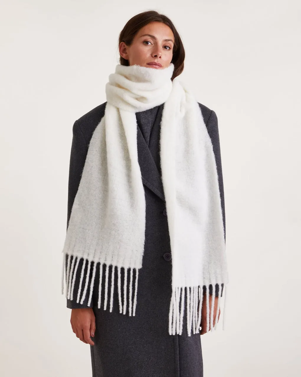 Wakakuu Icons   Scarf Ciara Offwhite ONESIZE 